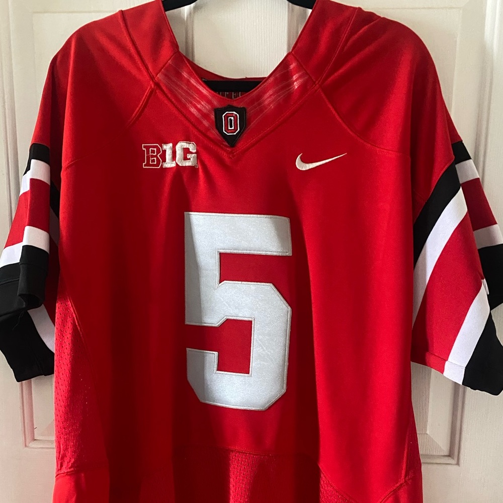 Ohio State Buckeyes B Miller #5 Nike Football Jersey Perfect Season Size 56
